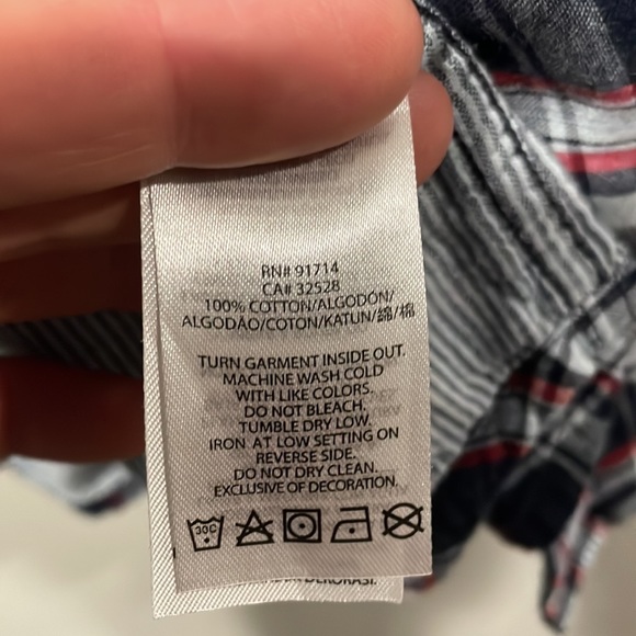 Armani Exchange two-tone fade button down dress shirt - Large - Picture 10 of 10